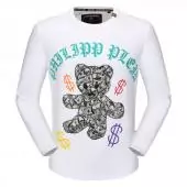round neck sweaters philipp plein homems designer dollar white bear